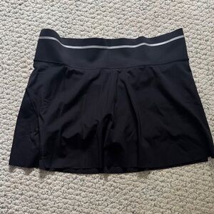 Athleta Black Skort